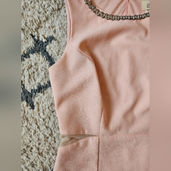 Juno Dress Collection Formal Long Evening Gown With Tulip Hem Size Small - Picture 5 of 8